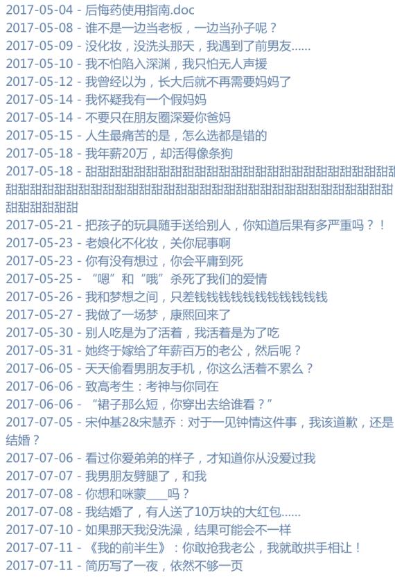 《咪蒙公众号文章合集》PDF