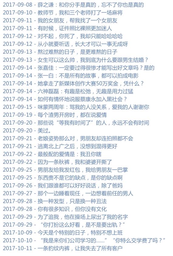 《咪蒙公众号文章合集》PDF