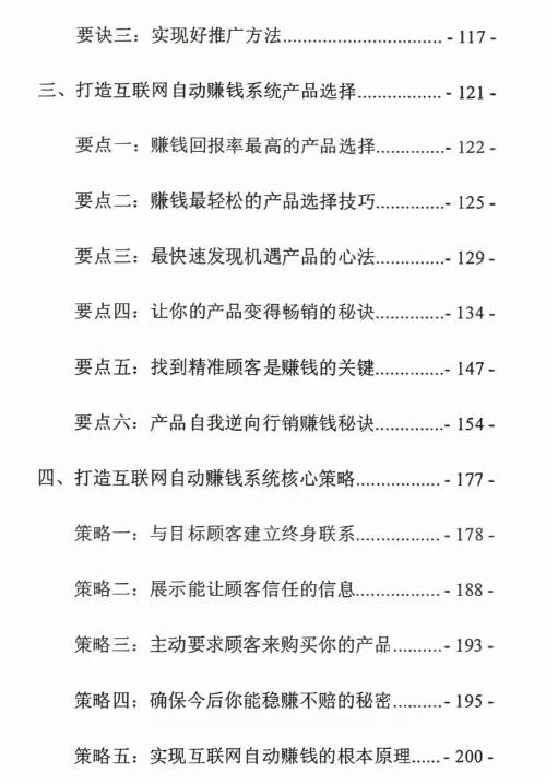 《打造互联网自动赚钱系统》PDF