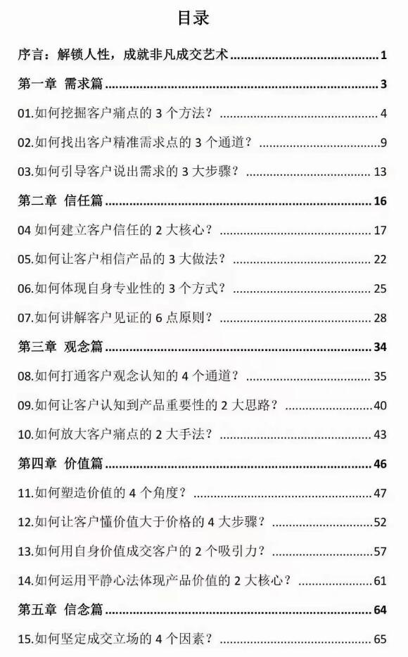 《人性‬成交36法门》PDF