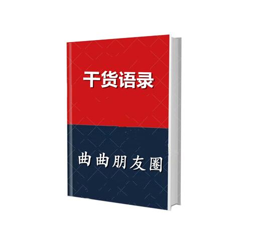 《曲曲朋友圈干货语录》PDF