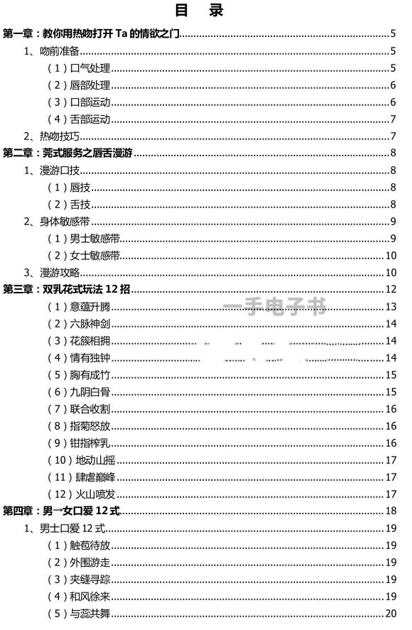 《性福的最高境界：技巧篇》